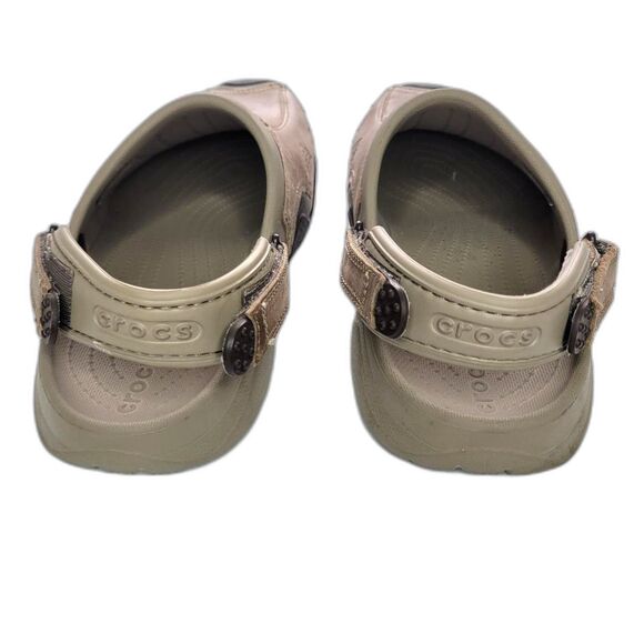 Crocs Brown Yukon Vista Slide In Clogs size 10 Men's - Picture 3 of 9